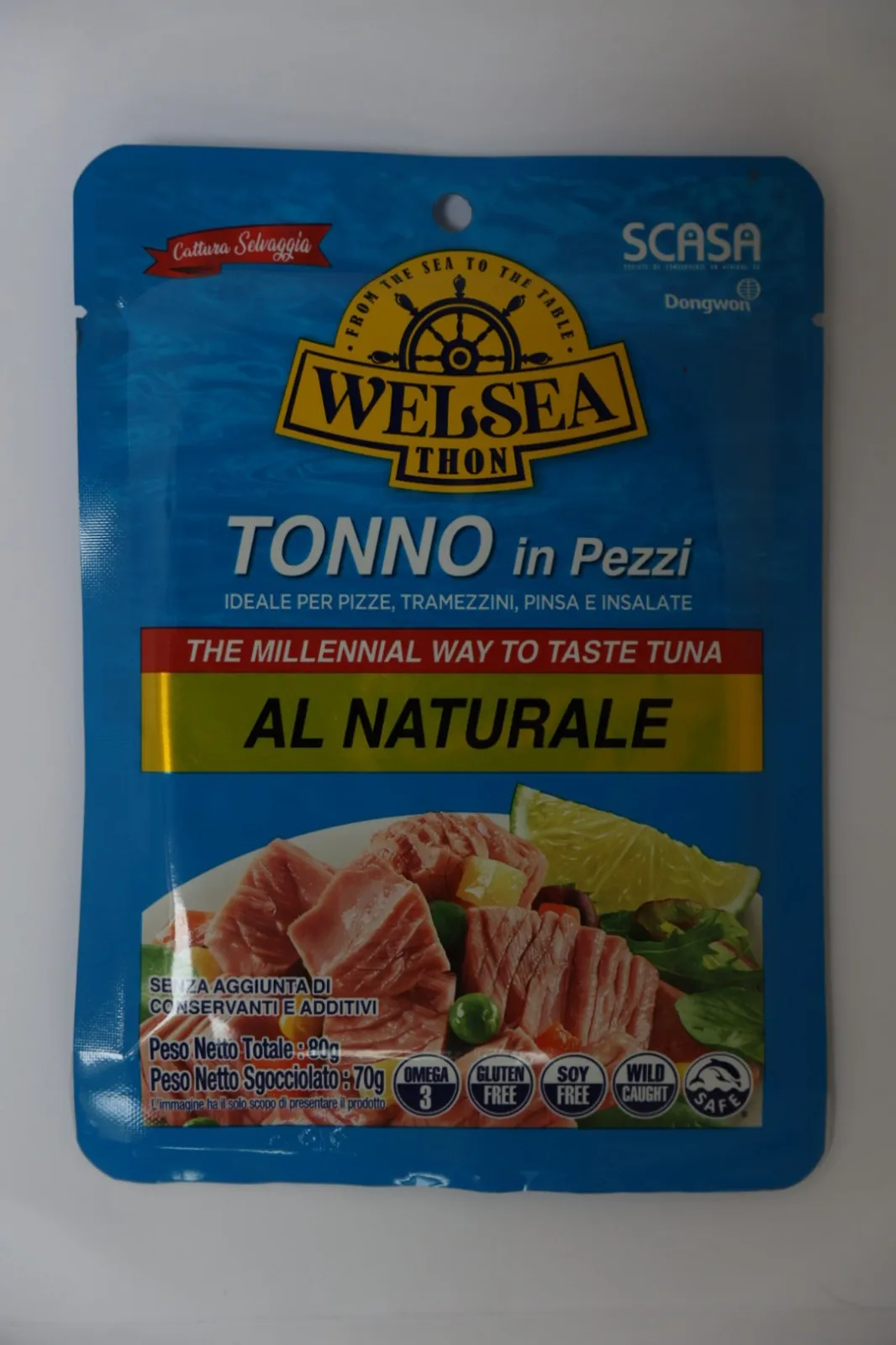 Canned tuna – Welsea tuna pouches — 1,000+ cases — closed lot